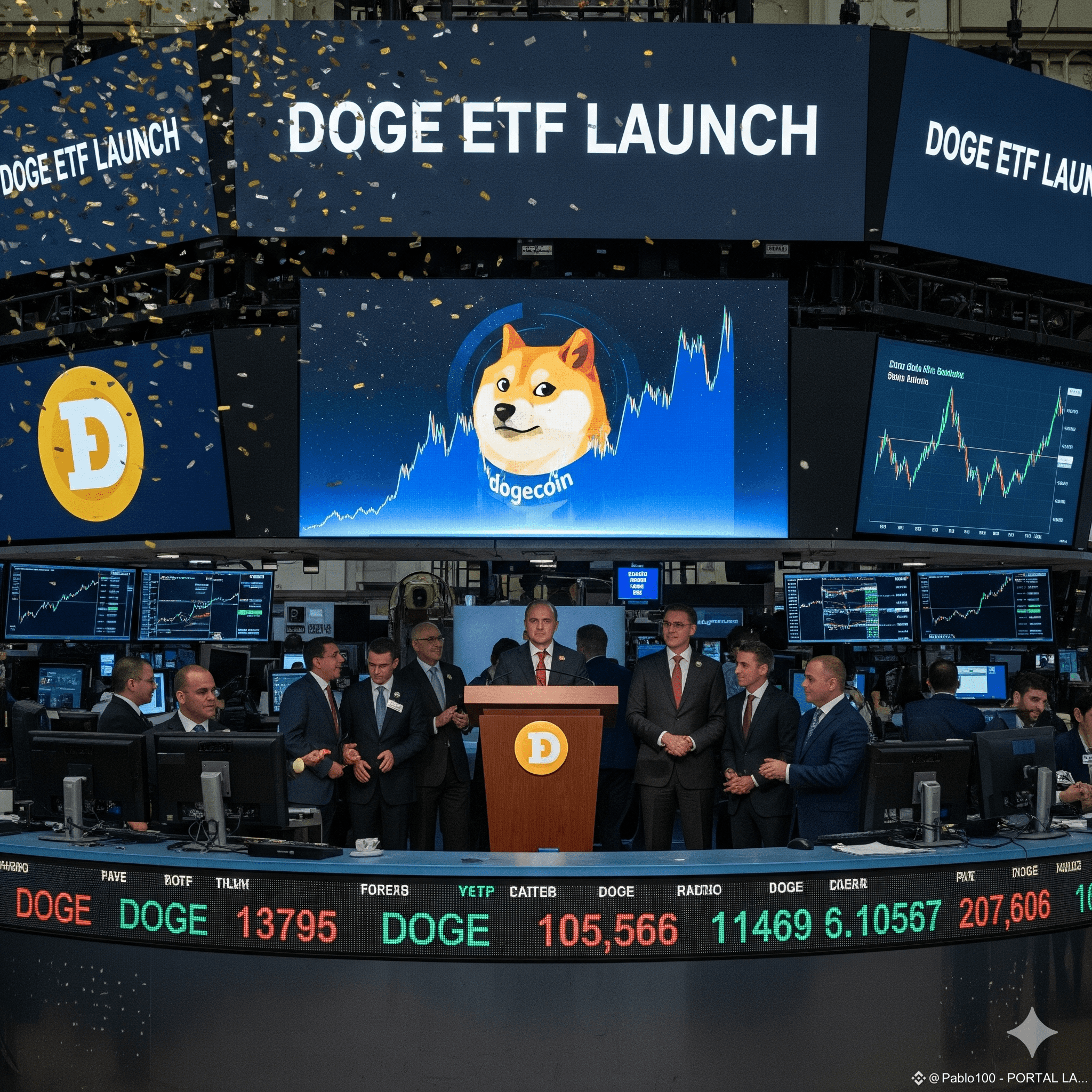 🚀 Dogecoin ETF now available! $DOGE now has its own ETF la ...