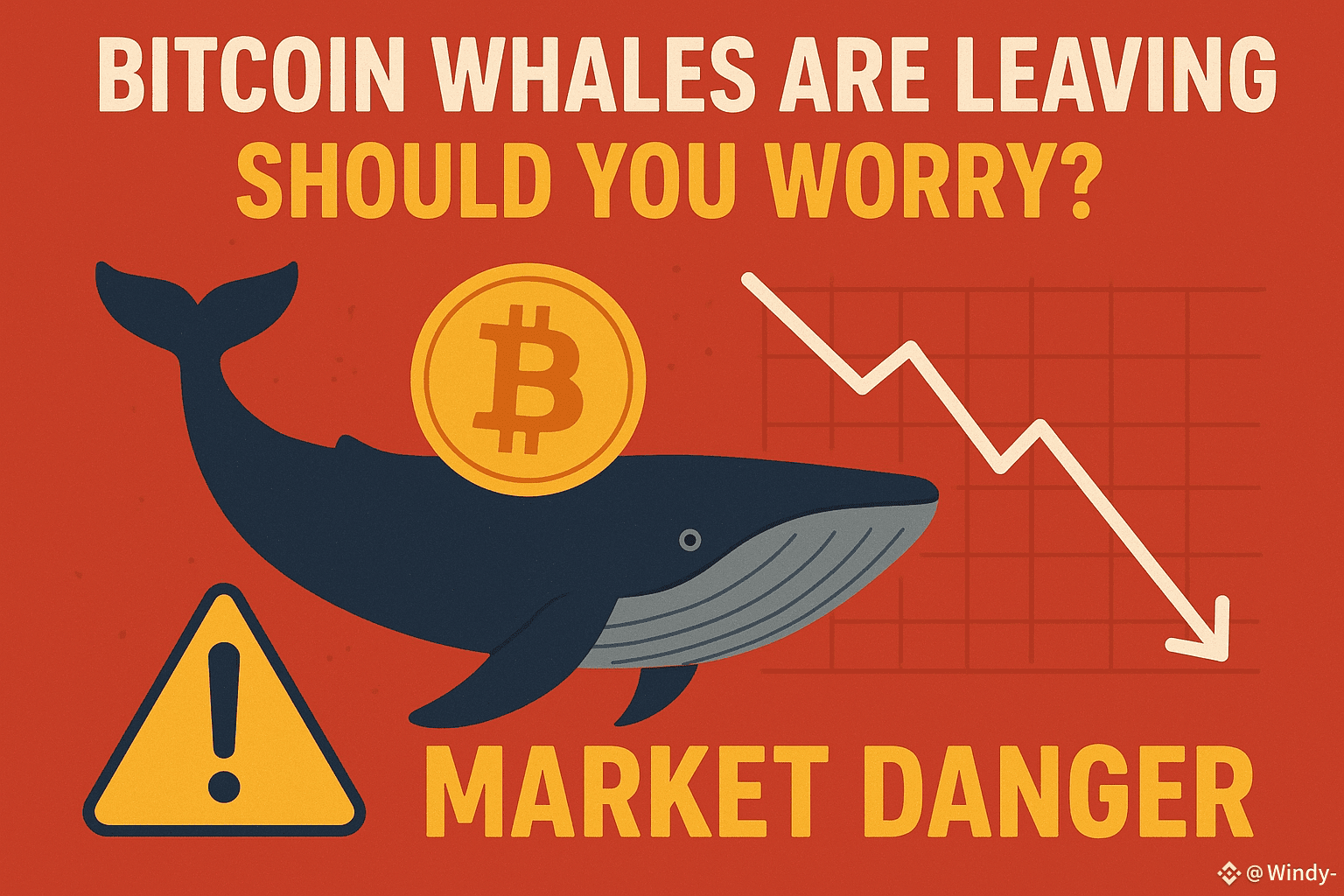 BTC Bitcoin Whales Are Leaving – Should You | Windy- on Binance Square