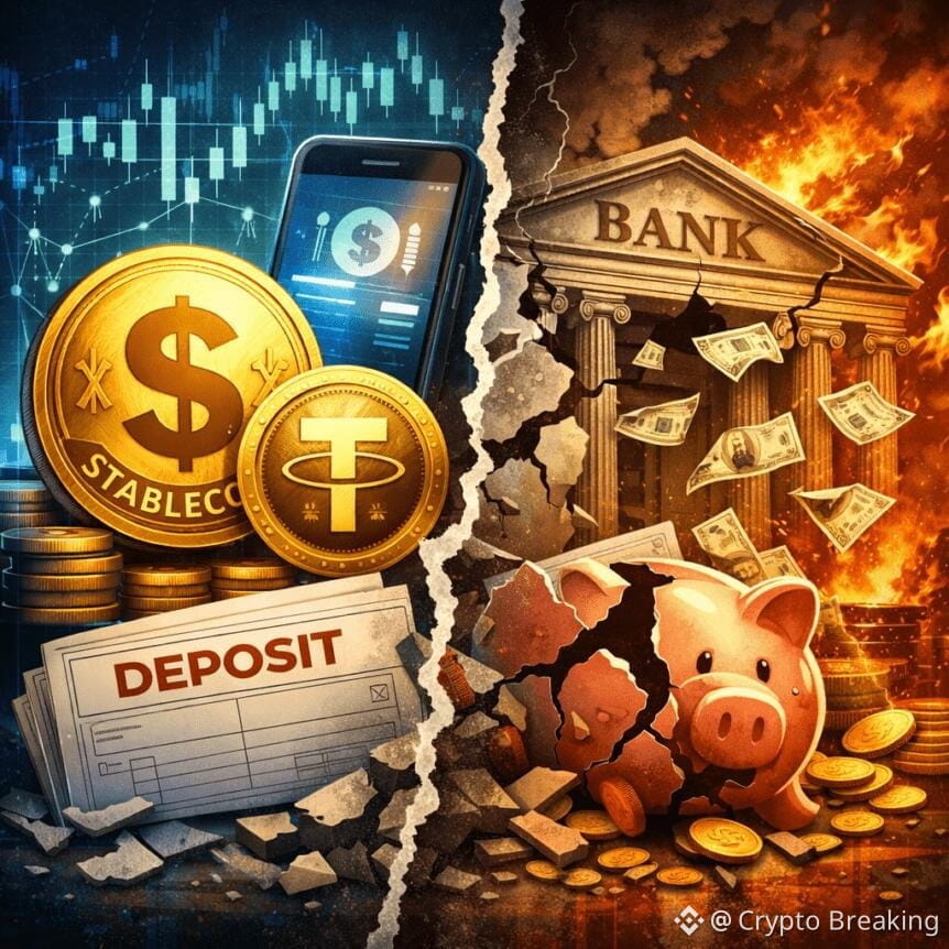 Stablecoins Could Endanger Bank Deposits, Standard Chartered Warns