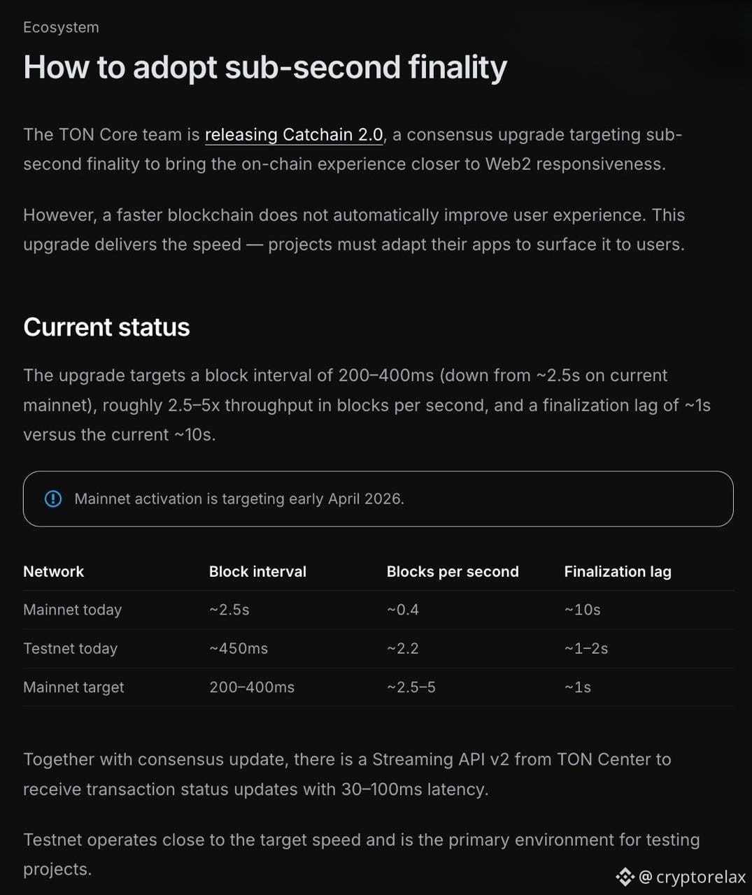 💎The TON blockchain will become many times faster🚀 At the