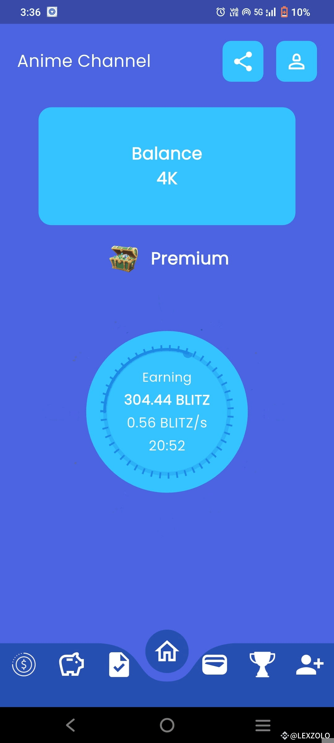 new blitz network mine with me per hour 50kcoin My referral | LEXZOLO on  Binance Square