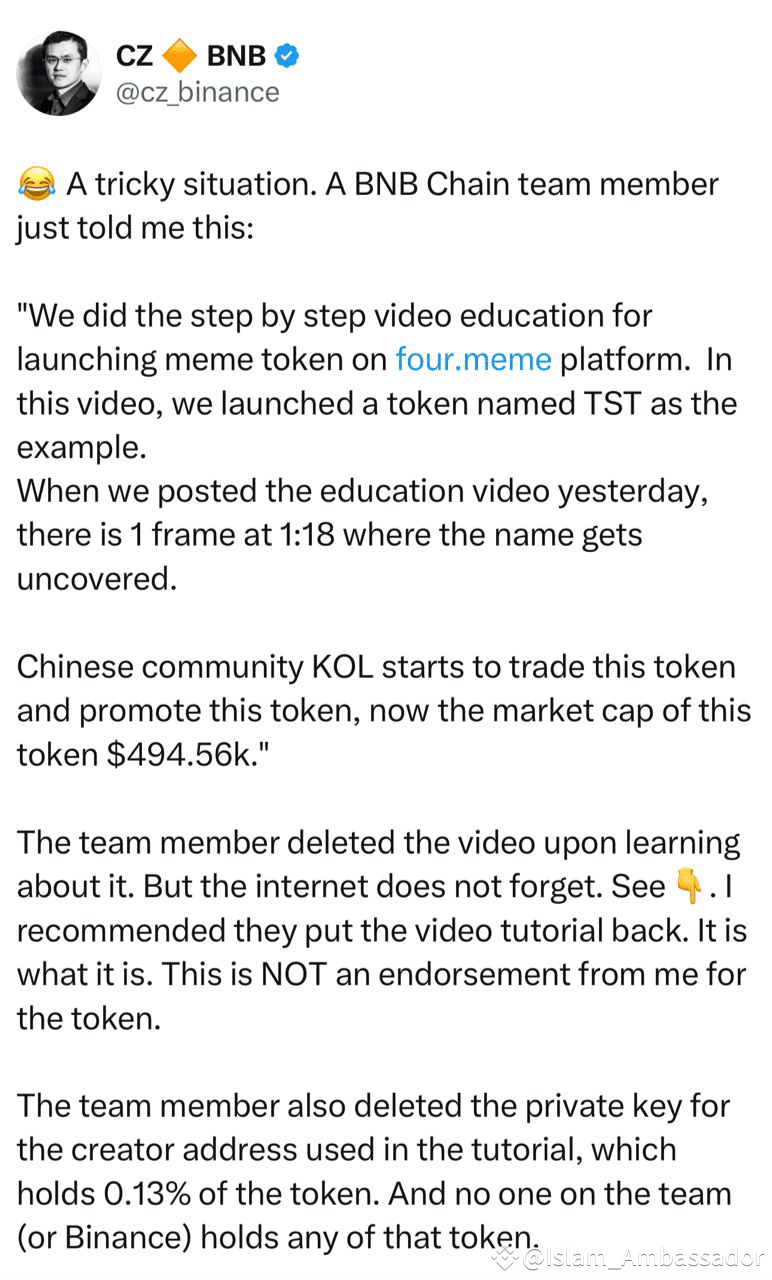 VERY SOON ALL MEME COINS WILL FALL TO ZERO:TREND | Islam_Ambassada on  Binance Square