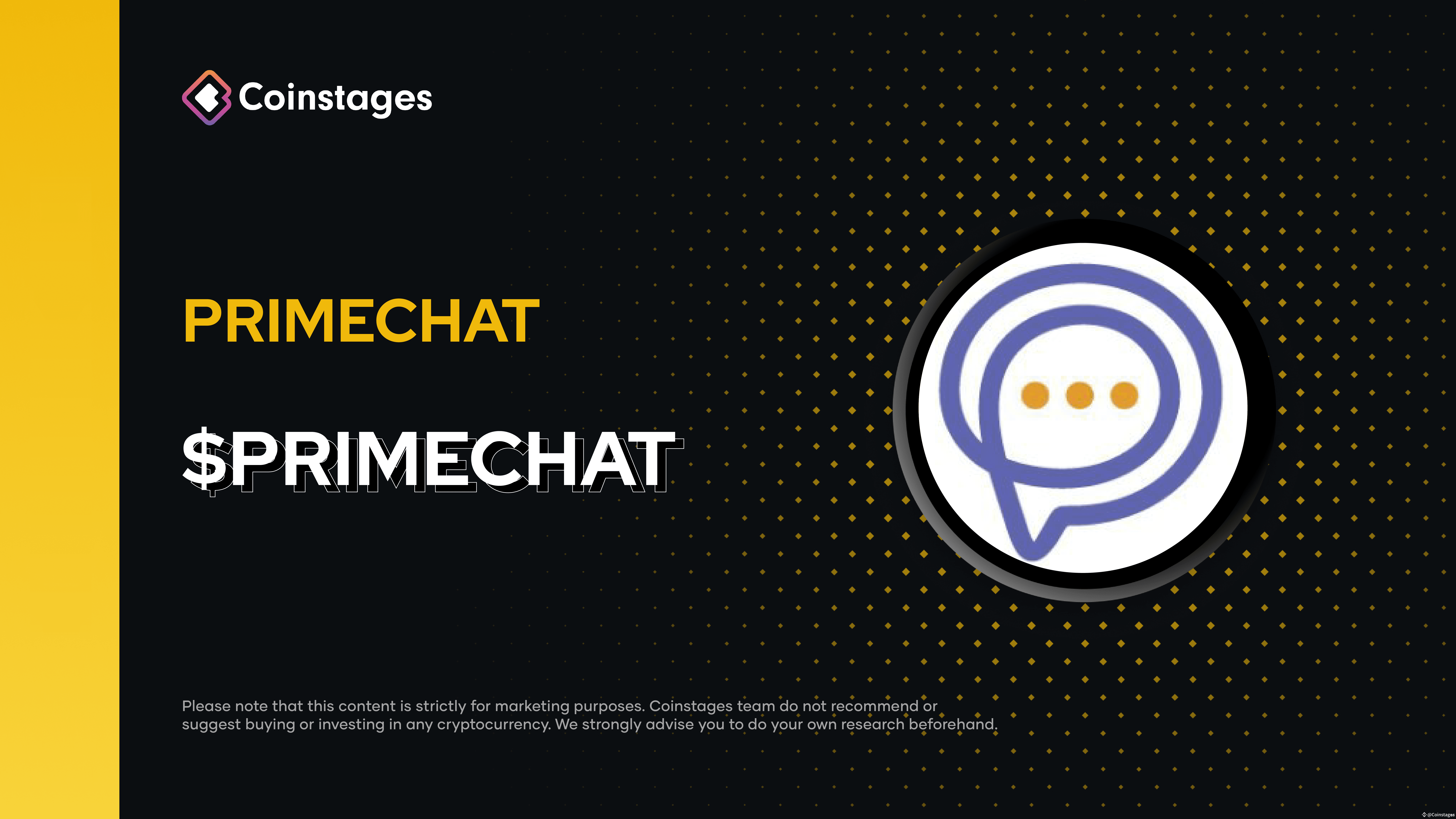 PRIMECHAT Token: The AI-Powered Crypto Gem Ready to Revolutionize Customer  Engagement | Coinstages on Binance Square