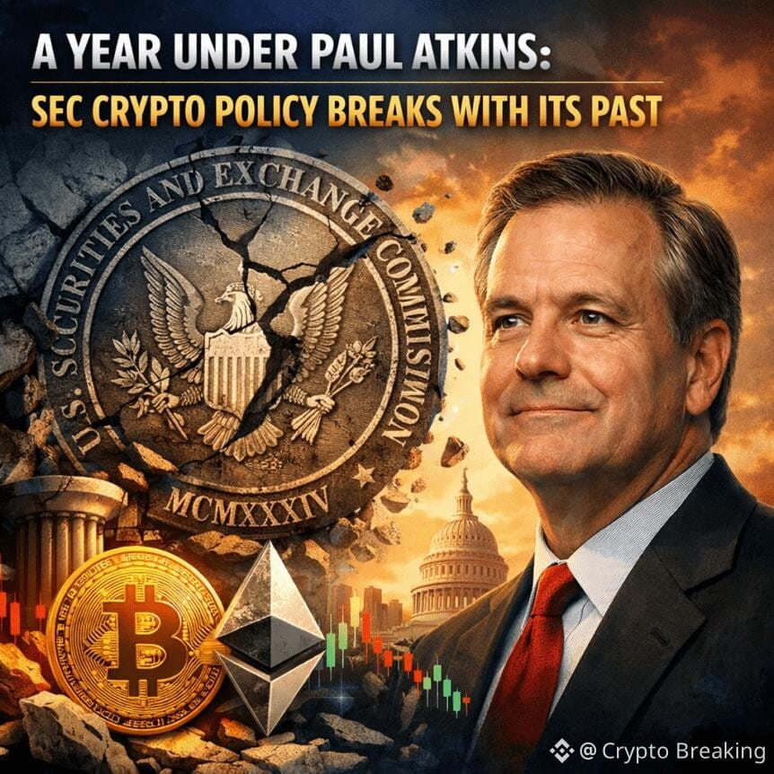 A Year Under Paul Atkins: Sec Crypto Policy Breaks With Its Past