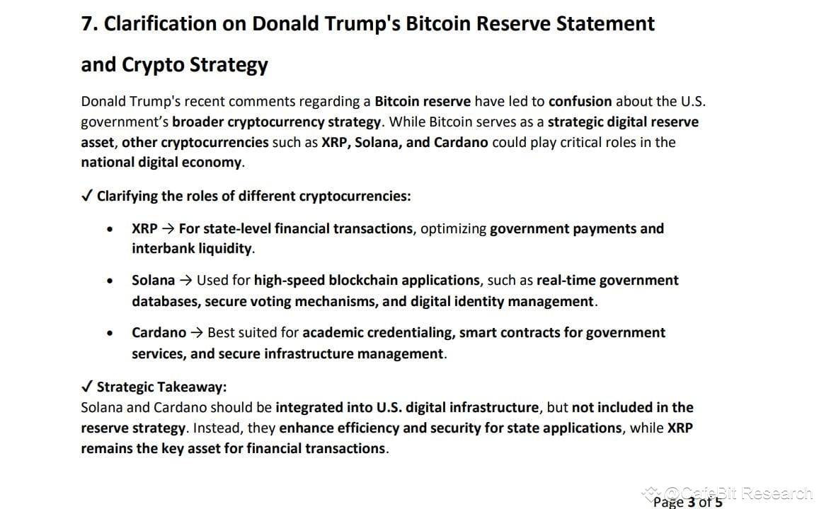 U.S. SEC announces comprehensive proposal: XRP as a strategic financial  asset of the United States | CafeBit Research no Binance Square