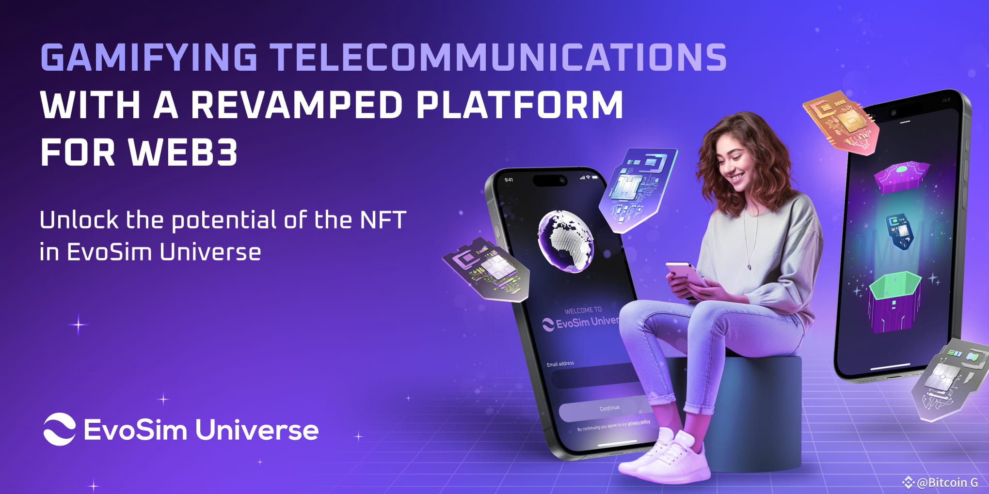 EvoSim Universe: Gamifying Telecommunications with a Revamped Platform for  Web3 | Bitcoin Go on Binance Square