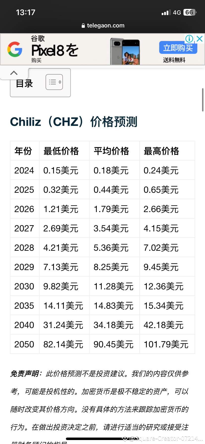 CHZ Predicción del precio de Chilez (CHZ) 2024 Si el crec | 神秘失踪者 en  Binance Square