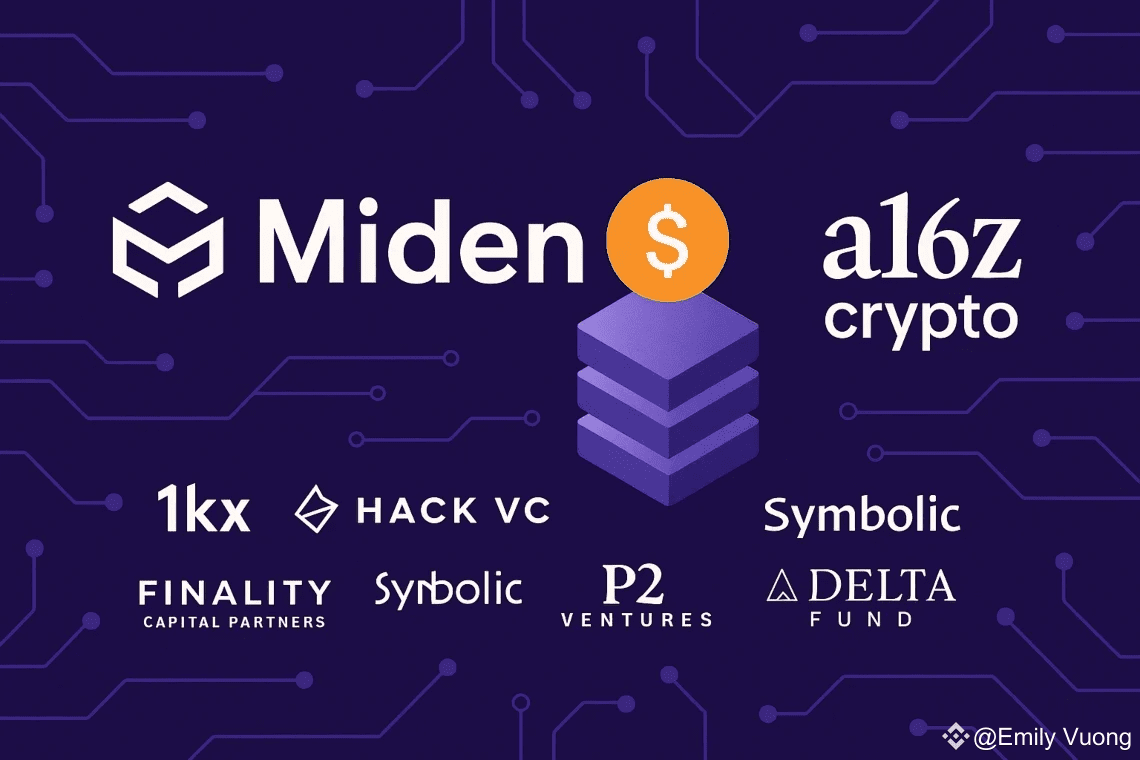 Miden raises $25 million, separates from Polygon and launch | Emily Vuong  on Binance Square