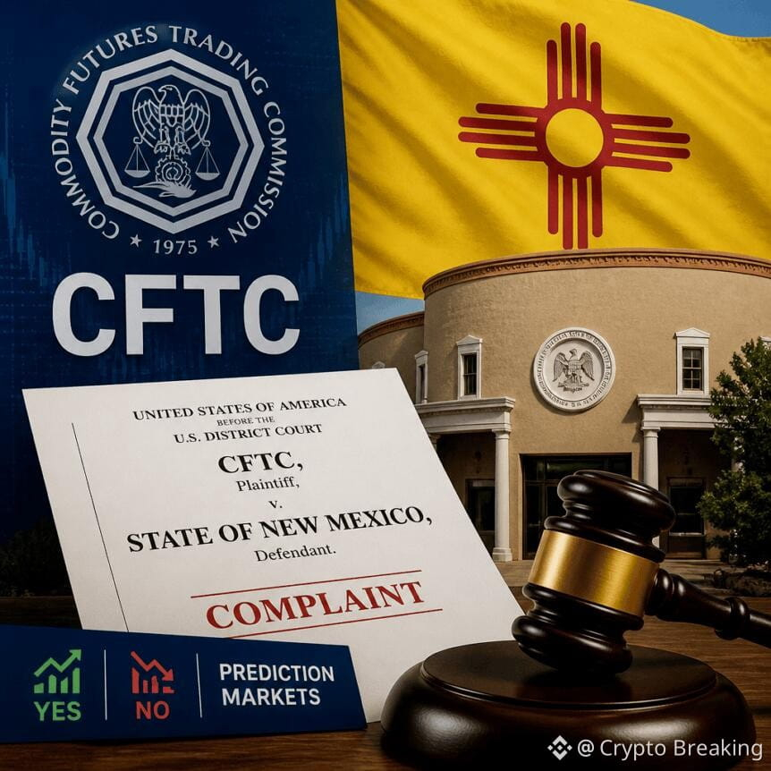 Cftc Sues New Mexico Over Prediction Market Regulatory Authority