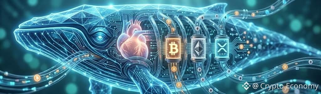 Whales drive Bitcoin, Ethereum, and XRP