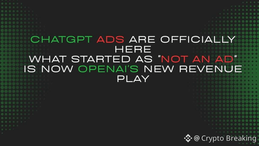 Chatgpt Ads Are Officially Here: What Started As "not An Ad" Is Now Openai's New Revenue Play
