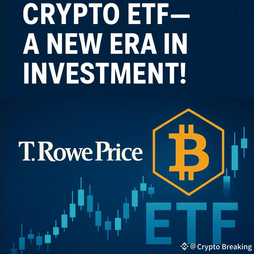 T. Rowe Price Files For Crypto Etf—a New Era In Investment!