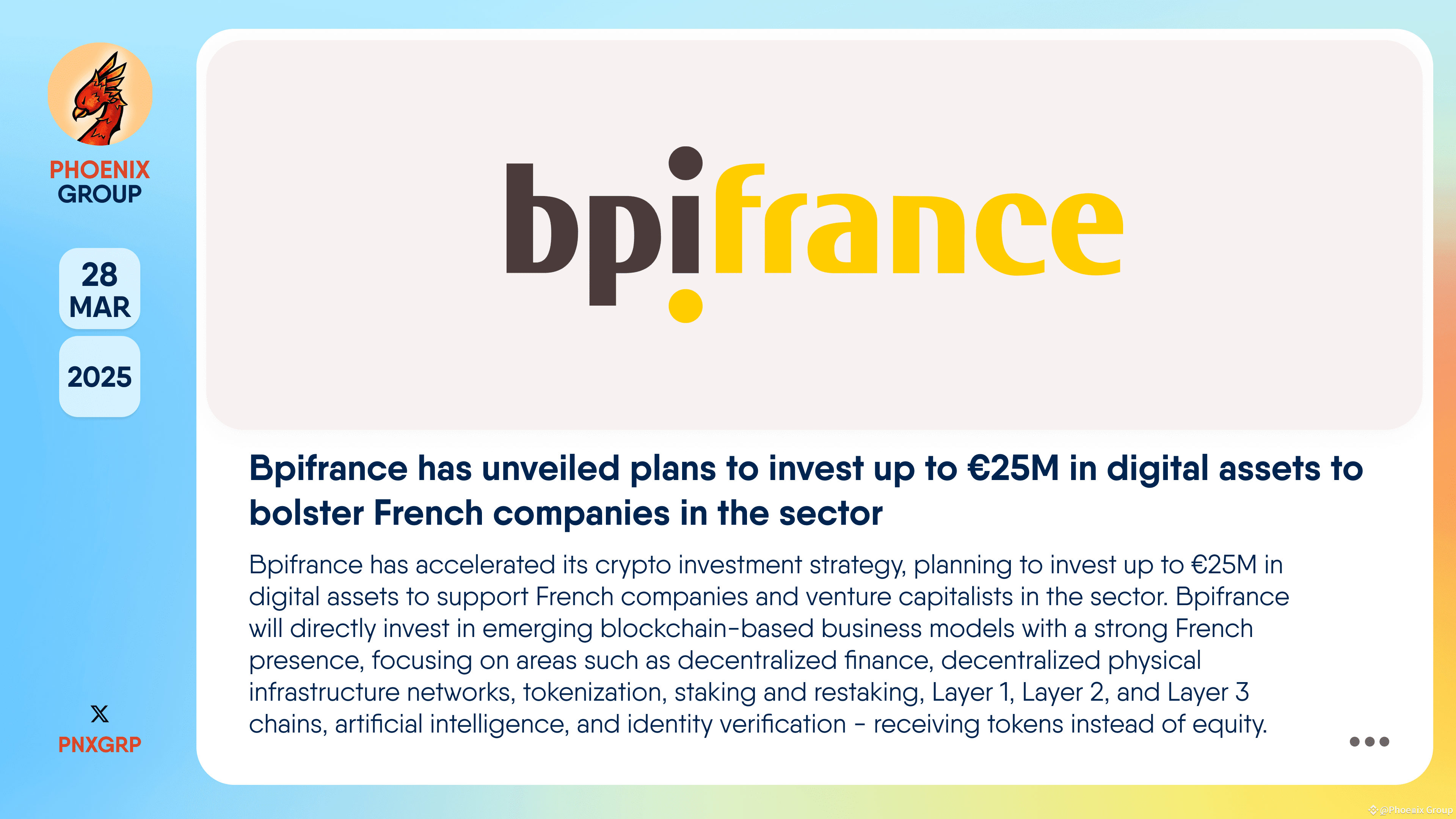 Bpifrance has unveiled plans to invest up to €25M in digital | Phoenix ...