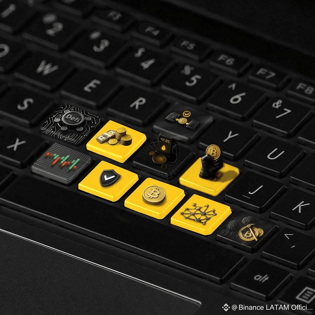 Updated keyboard. 🚀 What other crypto key would you | Binance LATAM  Official on Binance Square