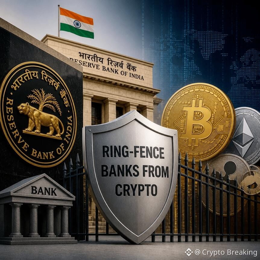 India’s Central Bank Renews Effort To Ring-Fence Banks From Crypto, Report