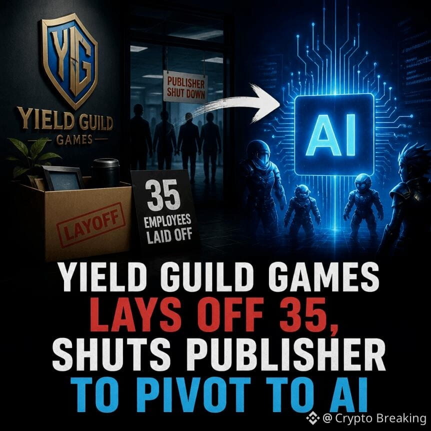 Yield Guild Games Lays Off 35, Shuts Publisher To Pivot To Ai