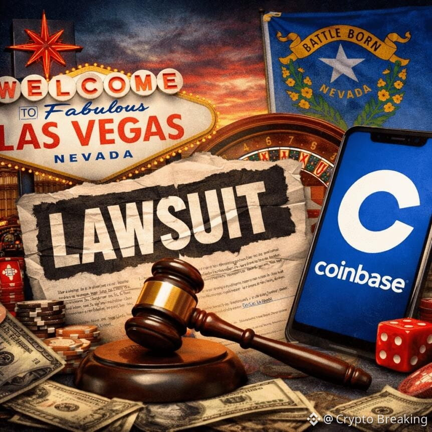 Nevada Sues Coinbase Over Unlicensed Wagering
