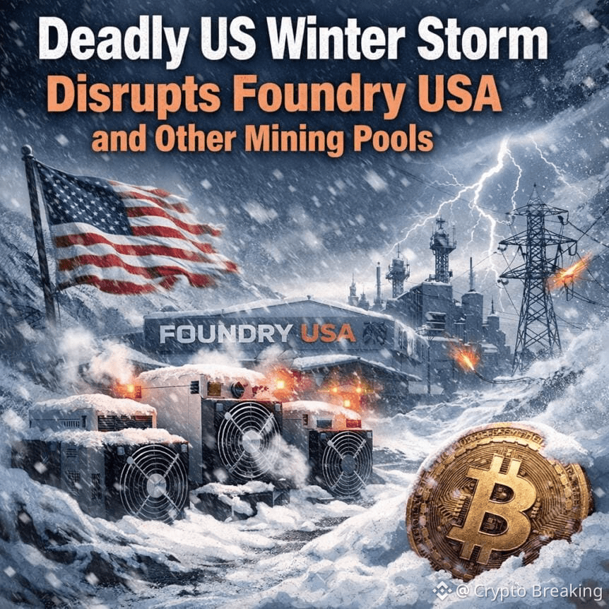 Deadly Us Winter Storm Disrupts Foundry Usa And Other Mining Pools
