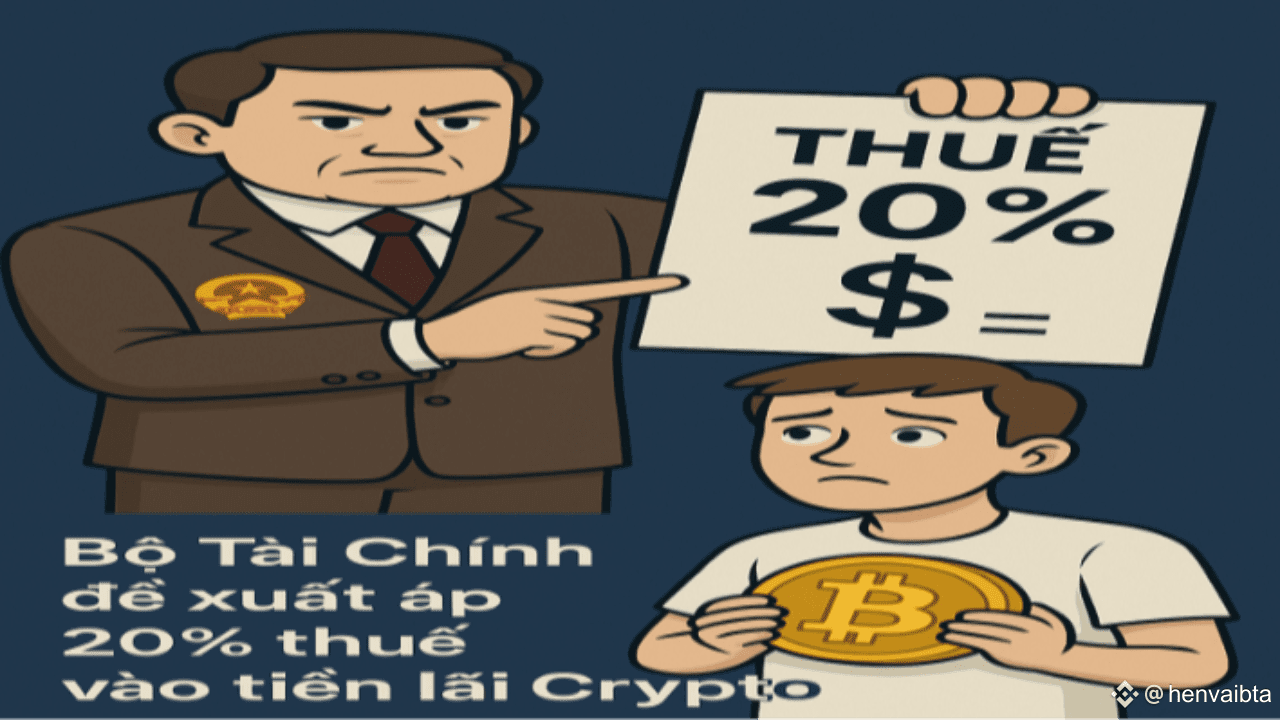 TAX] The Ministry of Finance of Vietnam proposes a 20% tax on crypto  profits | henvaibta on Binance Square