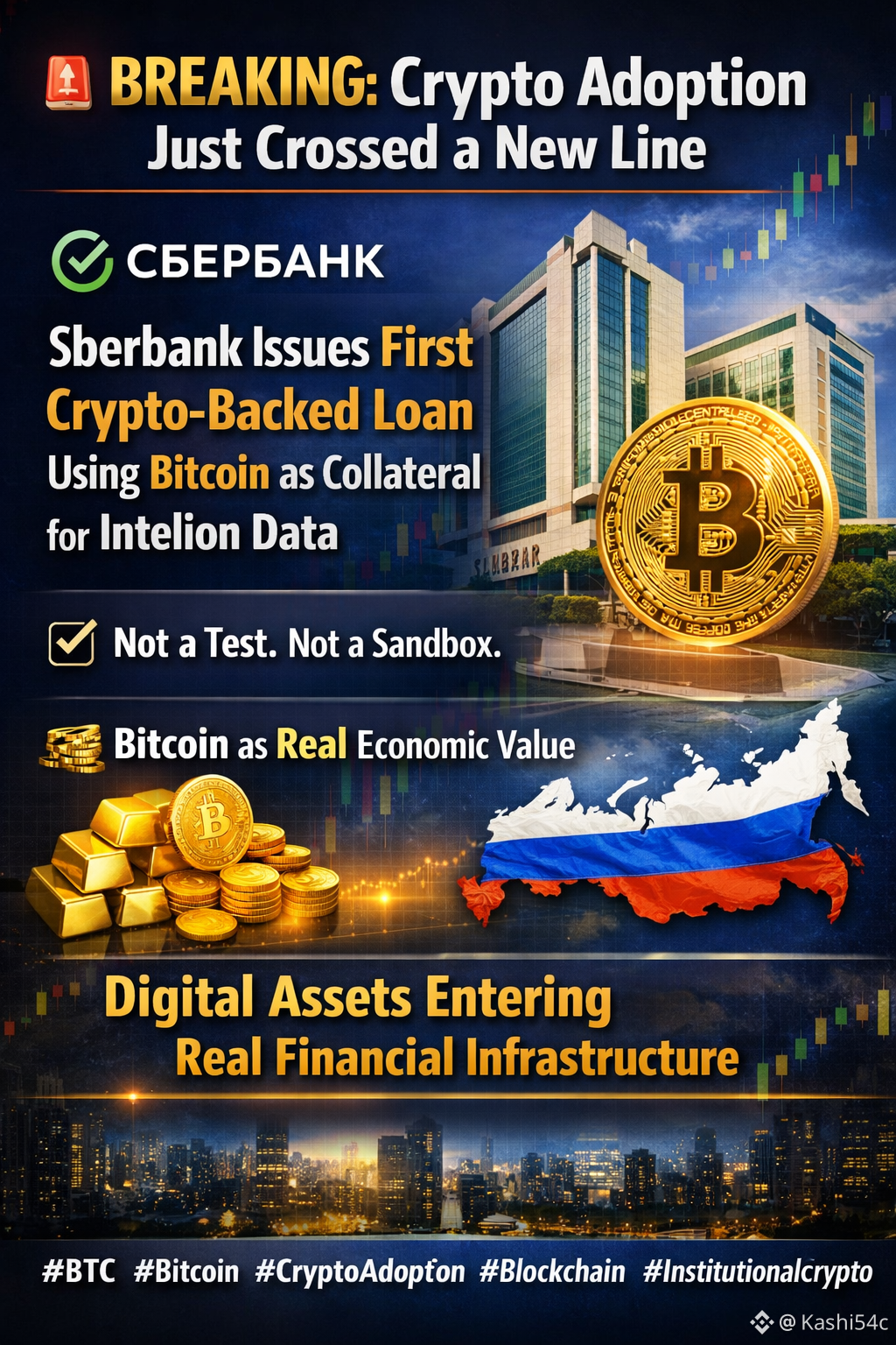 🚨 BREAKING: Krypto-Adoption hat gerade eine neue Grenze übe | Kashi54c auf  Binance Square