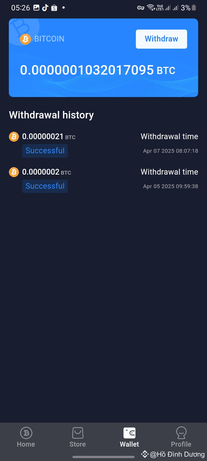 Free Bitcoin Mining + NFT Miner – Get an instant 10% speed boost | Invite  code: LPCZUM | Hồ Đình Dương on Binance Square