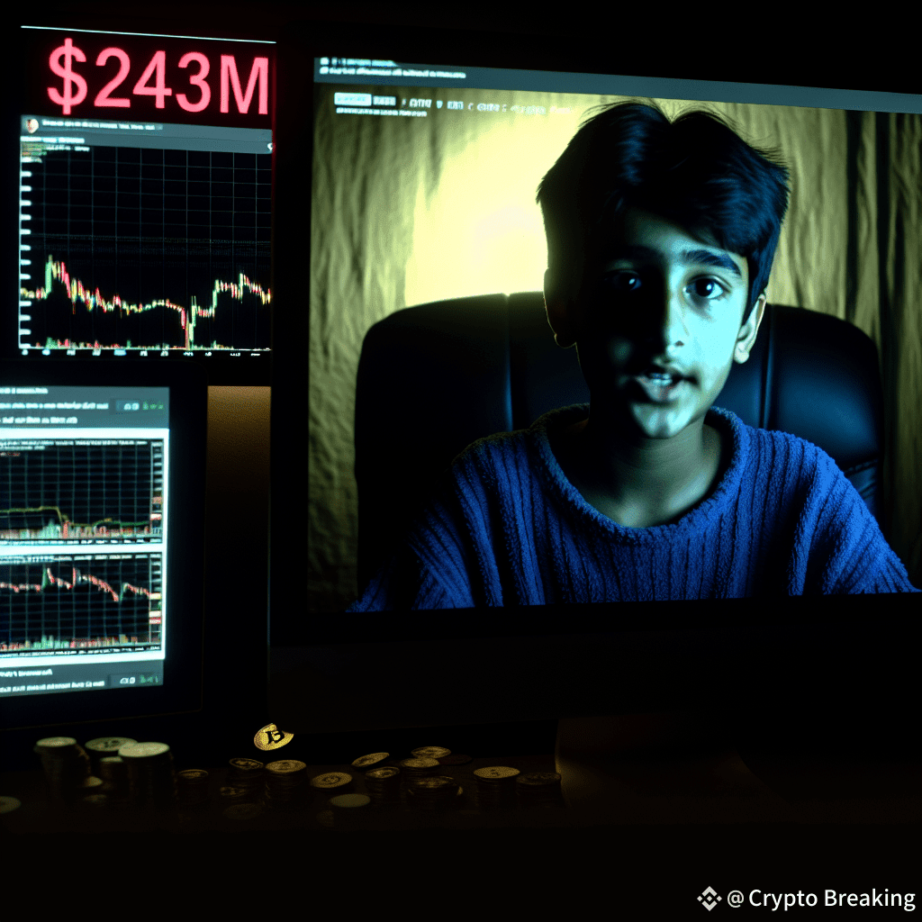 Teen Steals $243m In Bitcoin, Exposes Identity Live On Stream