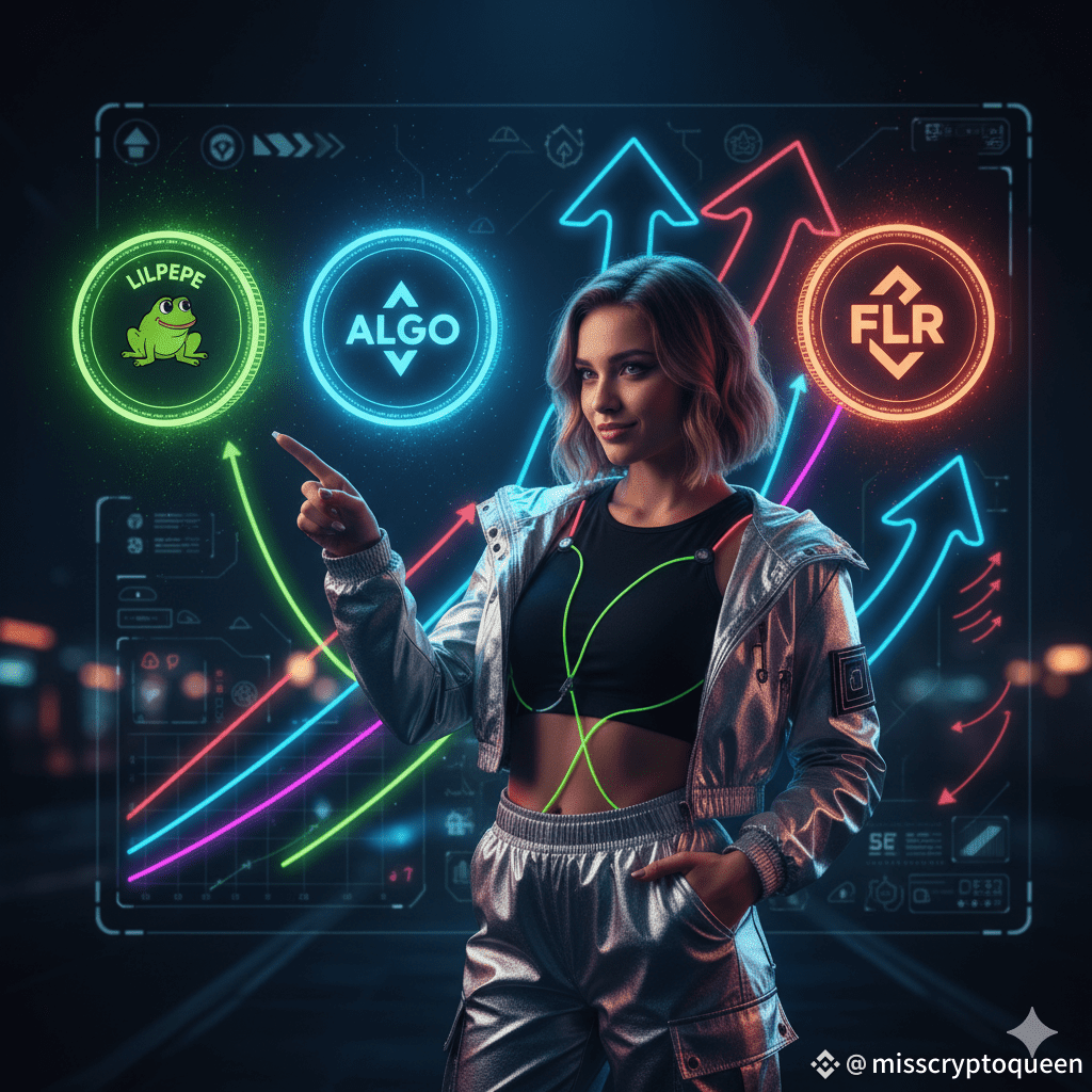 Top 5 Tokens That Could Be the Next XRP: LILPEPE, KAS, FLR & |  misscryptoqueen på Binance Square