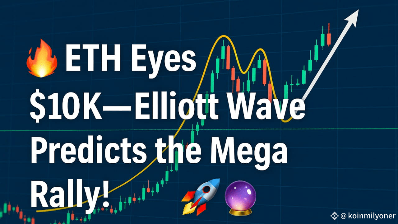 ETH Eyes $10K—Elliott Wave Predicts the Mega Rally! | koinmilyoner on  Binance Square