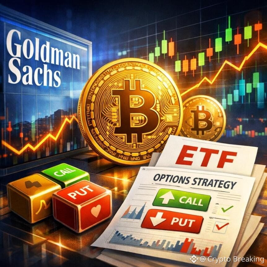 Goldman Introduces Options-Based Bitcoin ETF Strategy