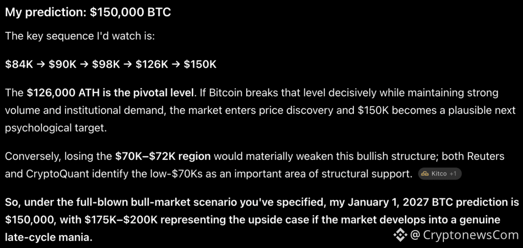 Bitcoin price prediction: Grok AI predicts that BTC could go as high as $200,000 in Q4, as the bottom looks to be confirmed