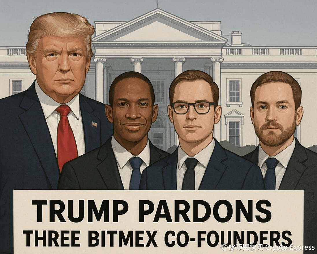 特朗普赦免BitMEX三位联合创始人| CryptoNews_1102 على Binance Square