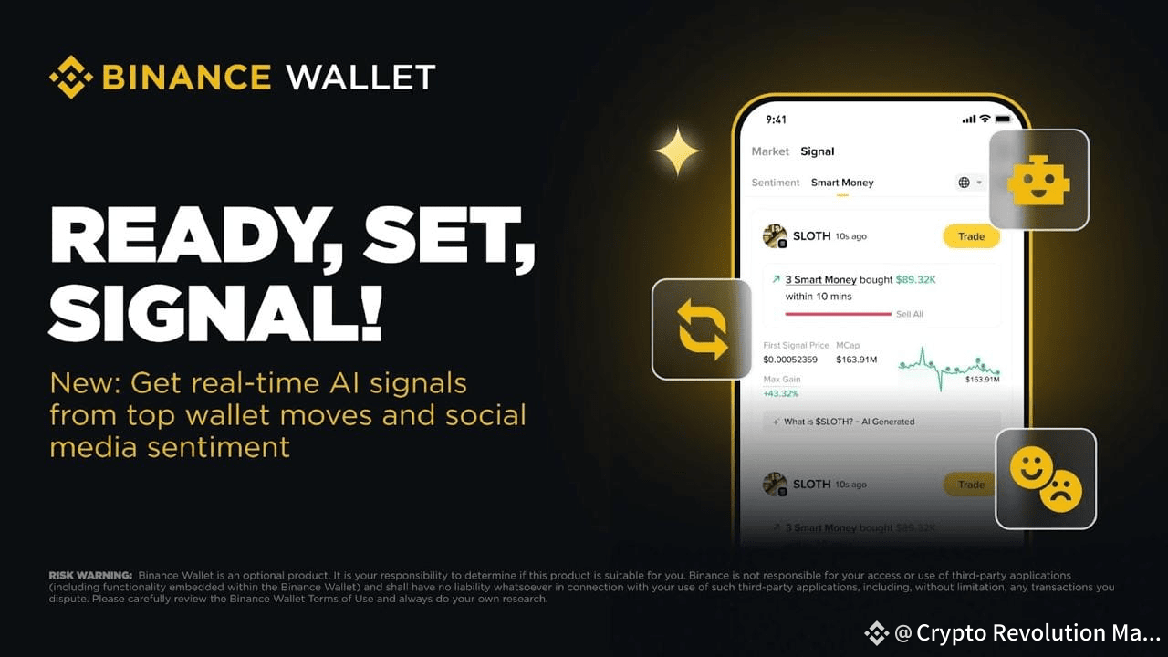 Introducing Trading Signals on Binance | Crypto Revolution Masters on  Binance Square