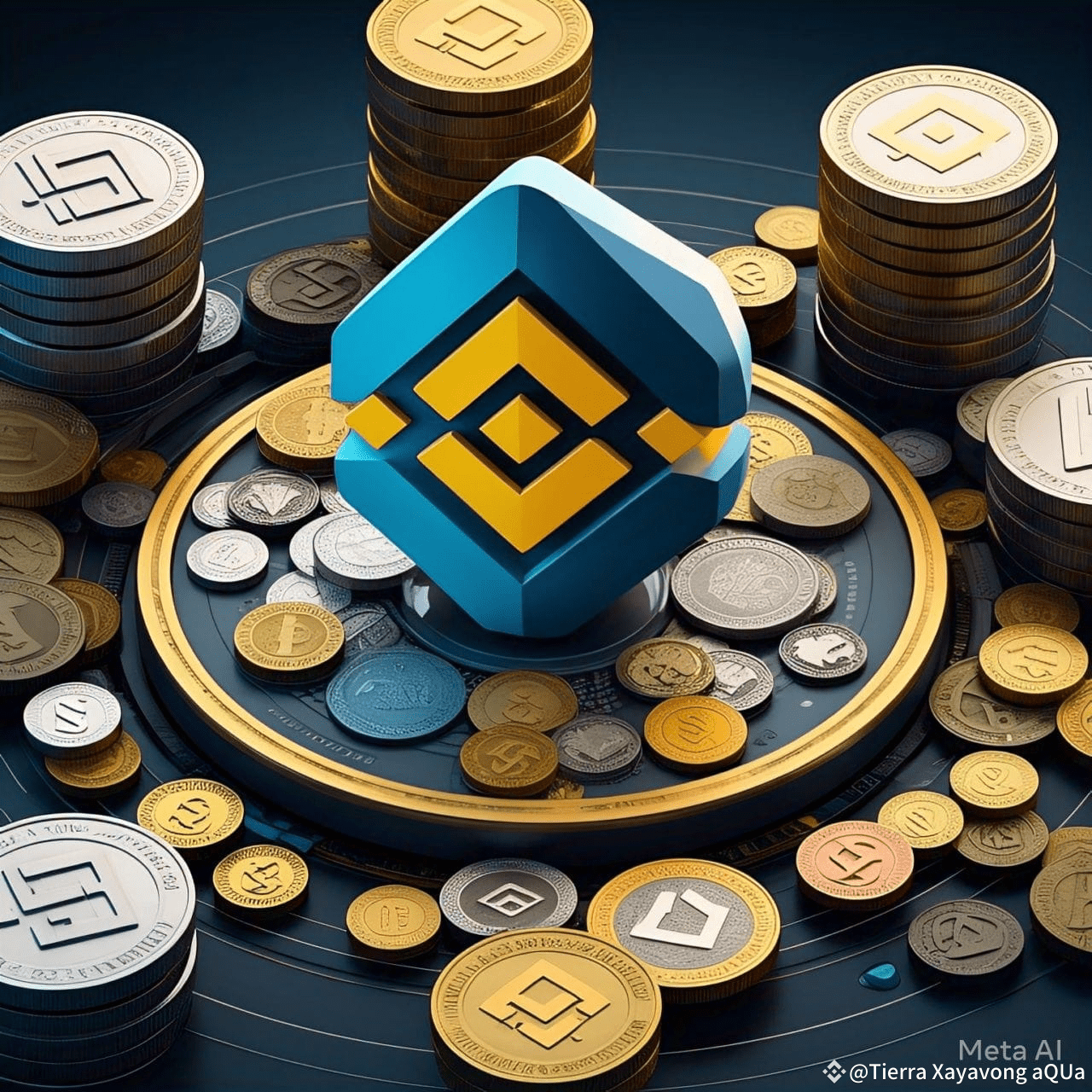 Binance Logo: A Symbol of Cryptocurrency Diversity The |  CryptoBloomAndGrowthEverywhere on Binance Square
