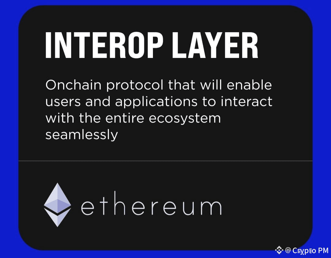 Ethereum Foundation introduces Interop Layer Interop Layer | Crypto PM på  Binance Square