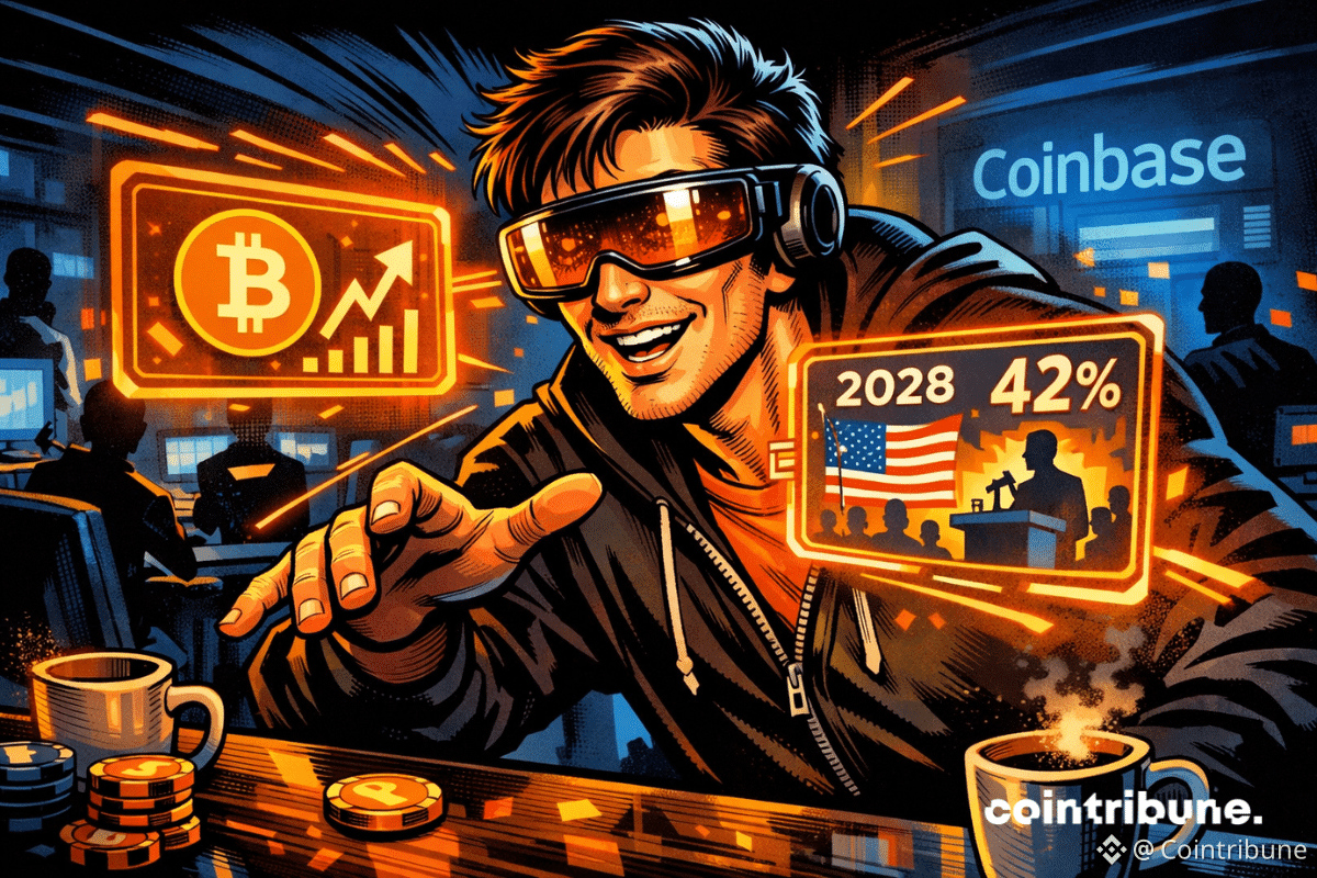 Un trader crypto manipule des paris prédictifs via une interface de Coinbase
