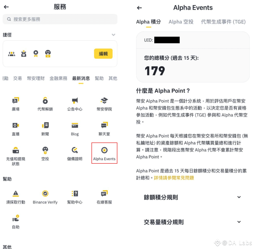 什麼是幣安 Alpha ,Alpha 積分又是什麼?