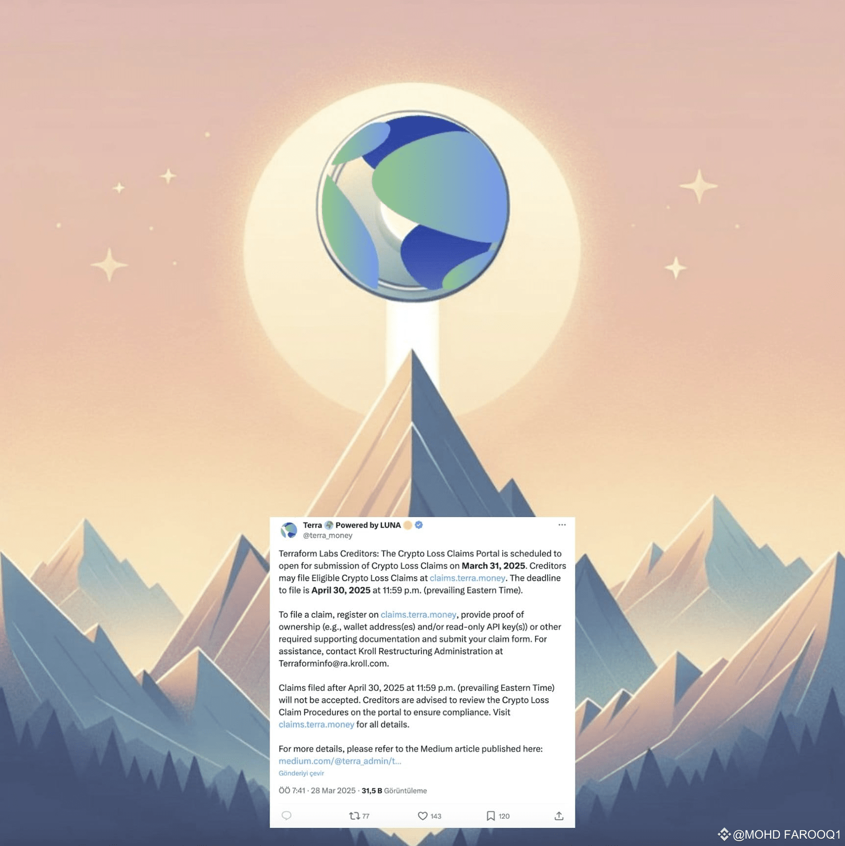 🚨 TFL to Open Crypto Loss Claims Portal – What You Need to | MOHD FAROOQ1  on Binance Square