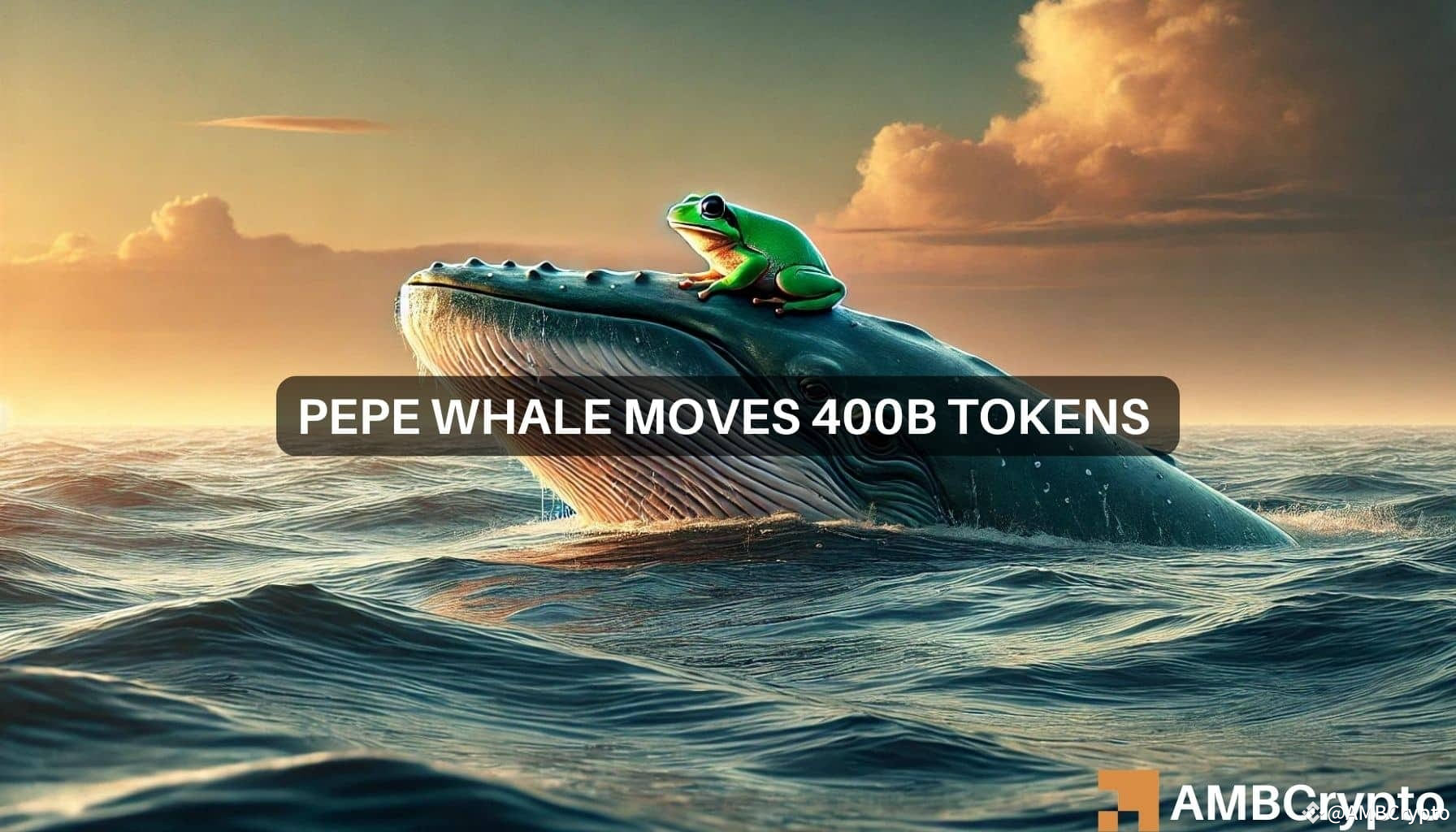 PEPE sell-off incoming? Whale moves 400 billion tokens to Binance |  AMBCrypto on Binance Square