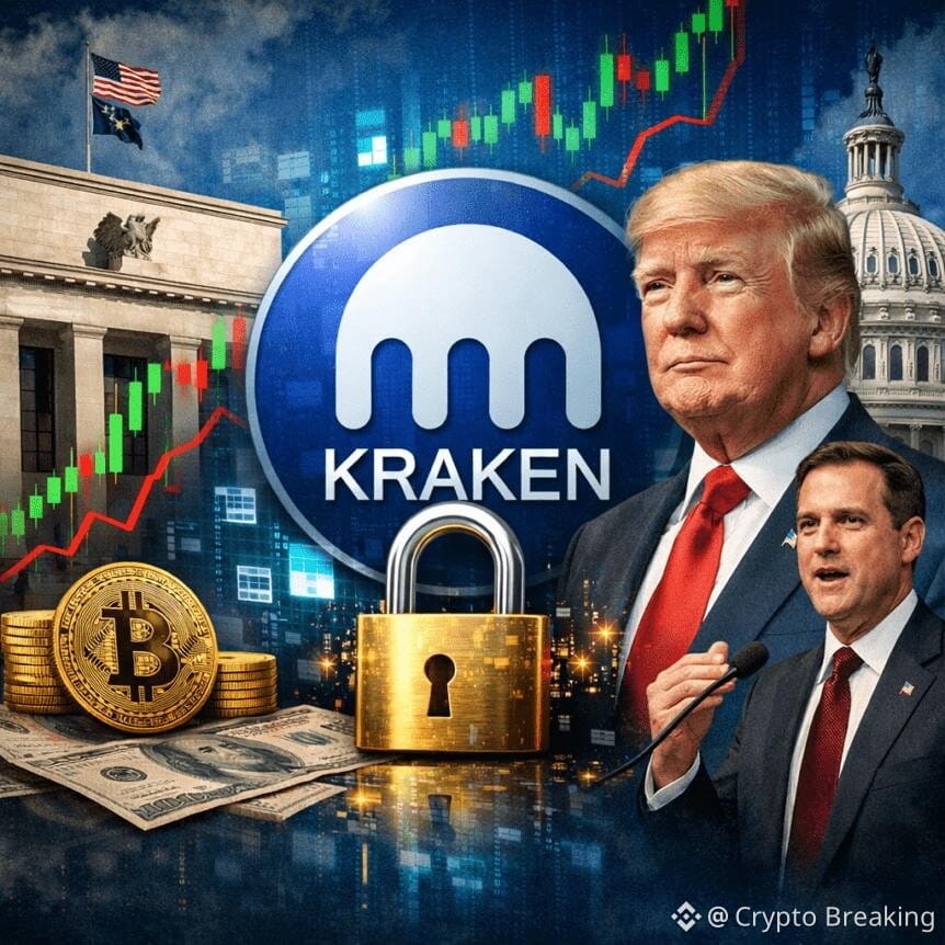 Fed Crypto Shift As Kraken Secures Account; Trump Nominee To Senate