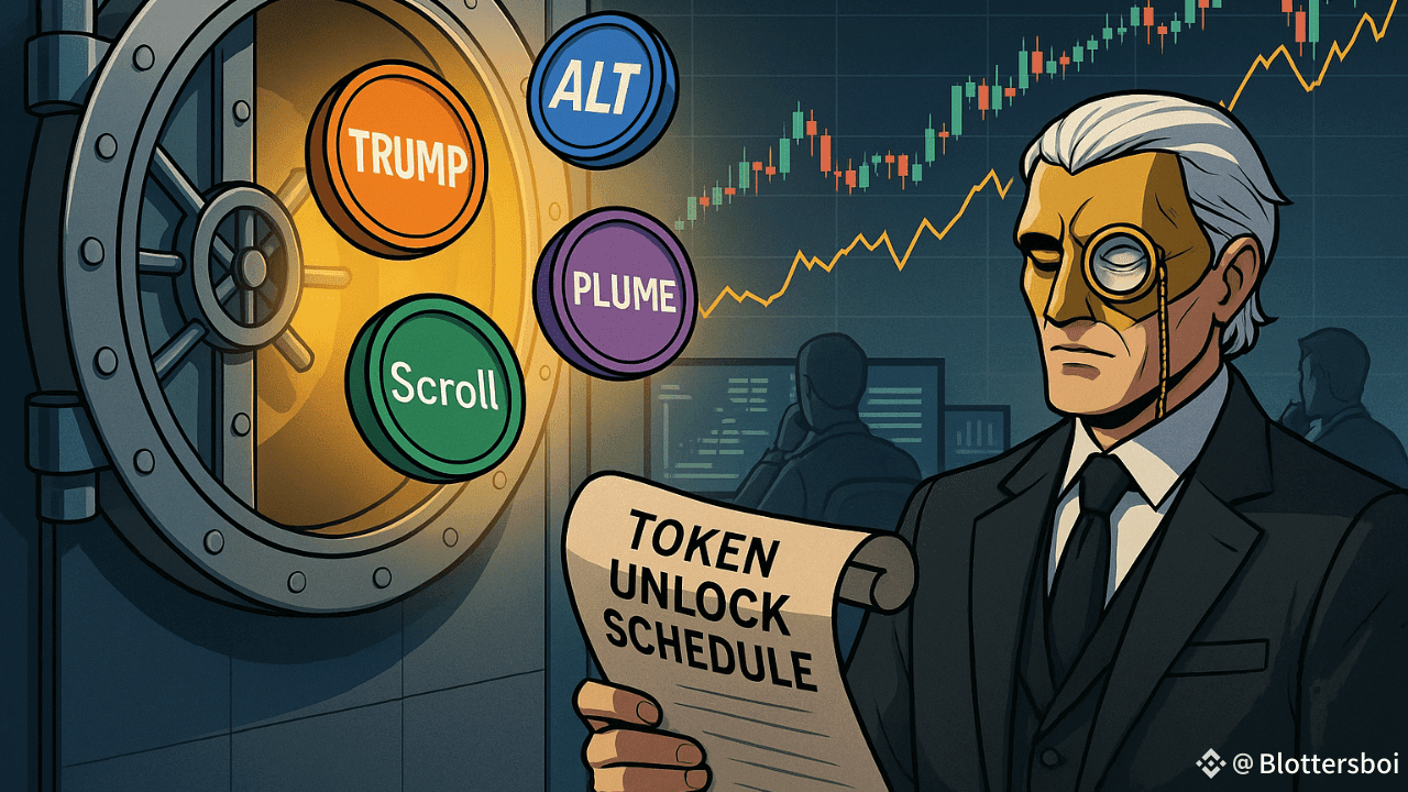 Crypto Token Unlocks: How They Affect Prices & How to Track Them |  Blottersboi on Binance Square