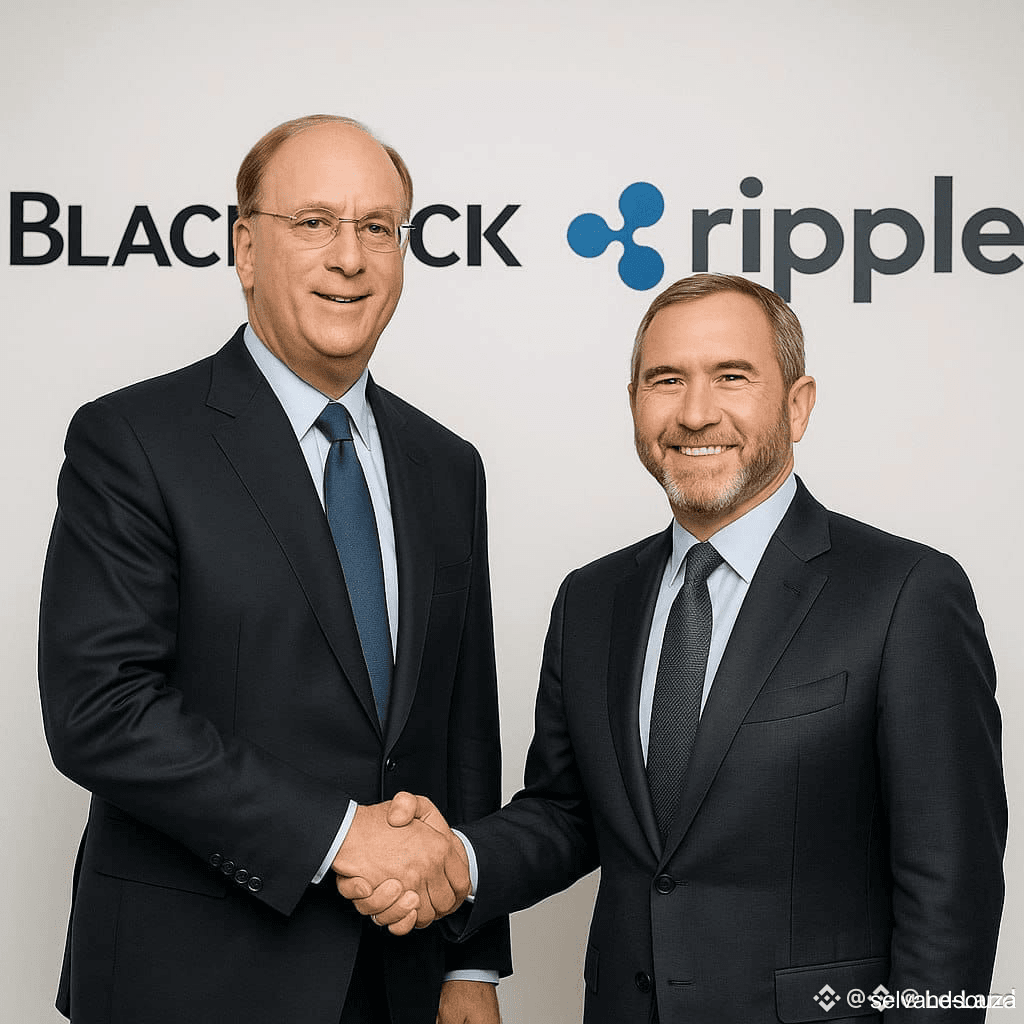 🚨 EXCLUSIVE: BLACKROCK & RIPPLE — SAME EMPIRE, DUAL | selvandsouza on  Binance Square