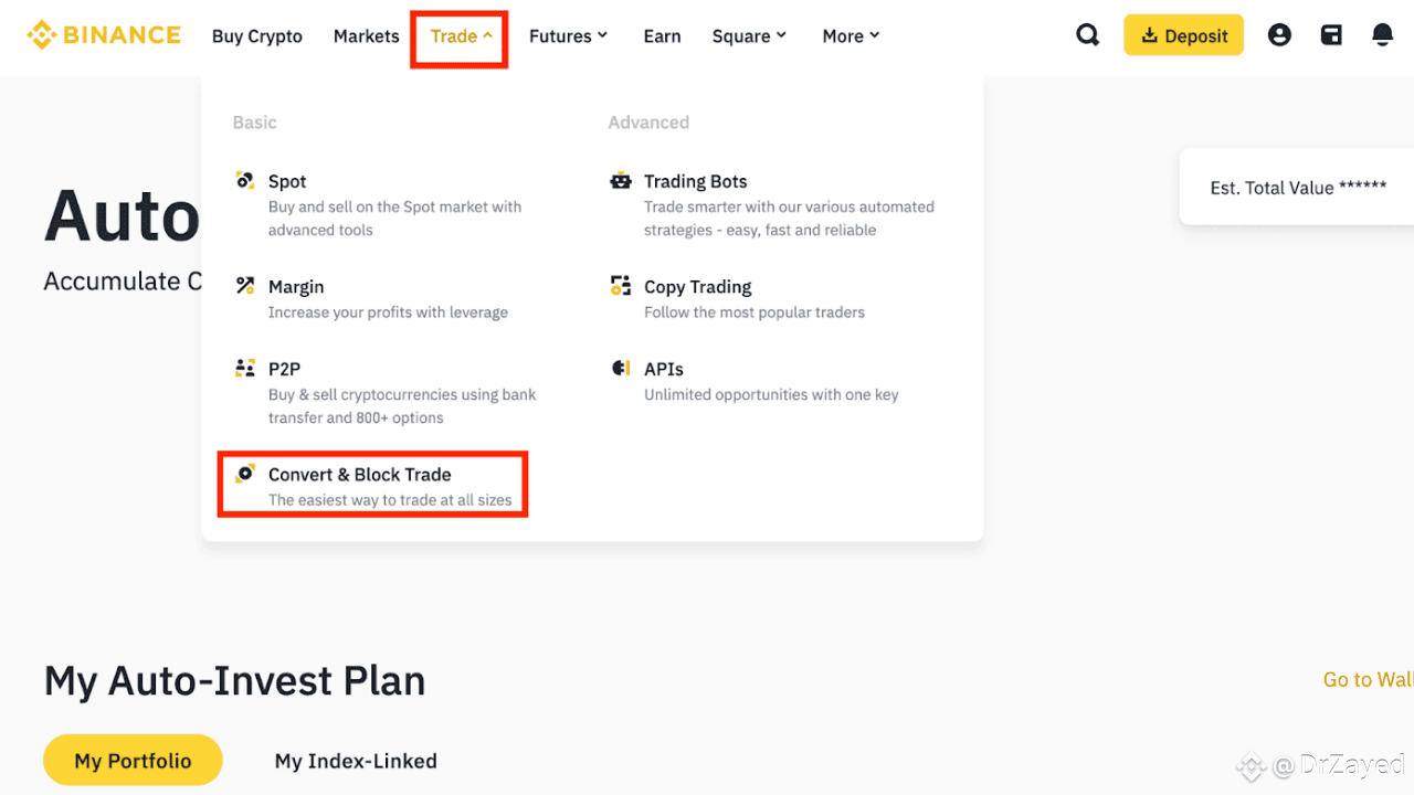How to Use Binance Convert to Swap Crypto and Profit During Market  Volatility | DrZayed on Binance Square