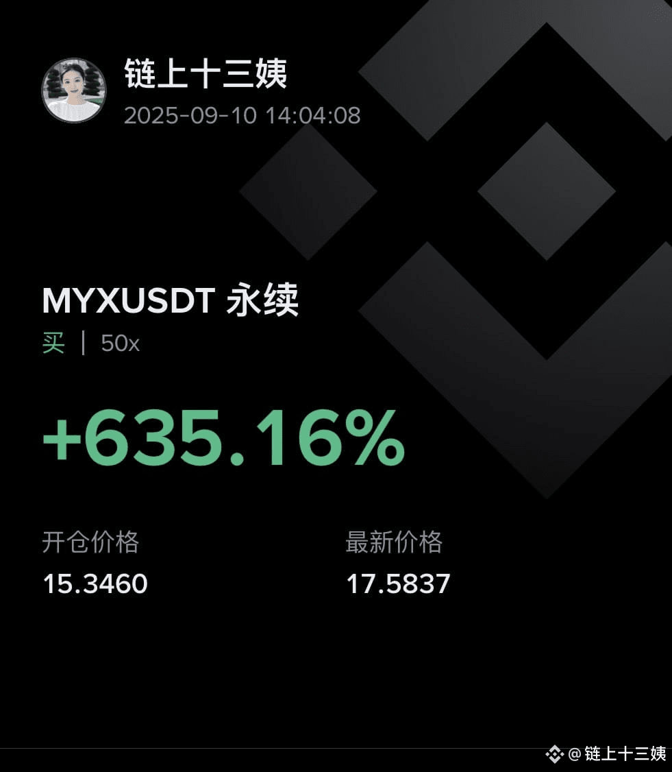 MYX This strong manipulation coin, eat a little and run qu | 加密鑫法 on  Binance Square