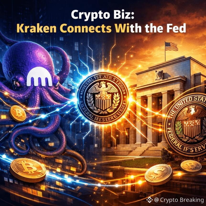 Crypto Biz: Kraken Connects With The Fed