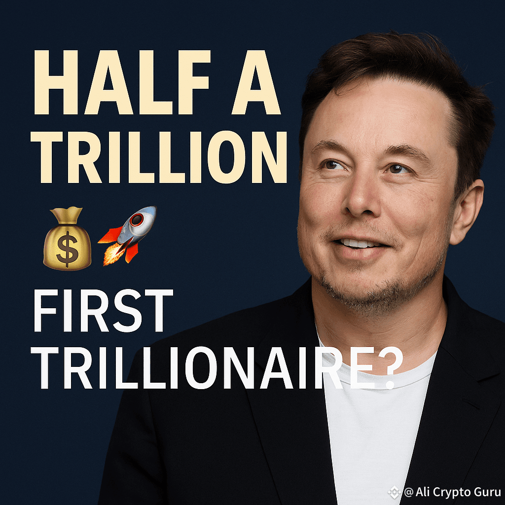 🔥 Elon Musk Nears $500B Net Worth – First Trillionaire in | Ali Crypto  Guru on Binance Square
