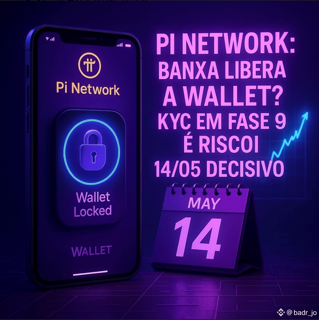 注意，PI NETWORK！Banxa真的解锁钱包吗？第9阶段的KYC解决了吗？14号我们应该期待什么？ 您是否听说过通| badr_jo发布于币安广场