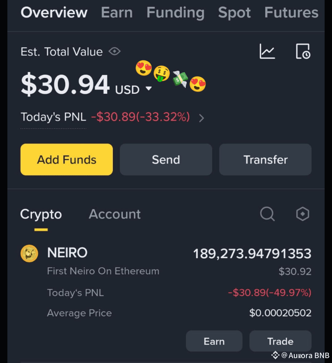GUYSS I AM 🙋‍♂️ THE NEXT 🤑 MILLIONAIRE 💸🤑 , BECAUSE I | Aurora BNB on  Binance Square