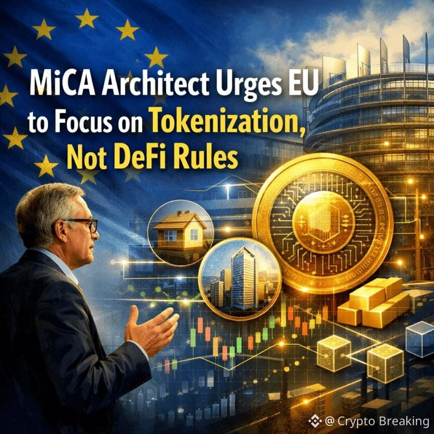 Mica Architect Urges Eu To Focus On Tokenization, Not Defi Rules