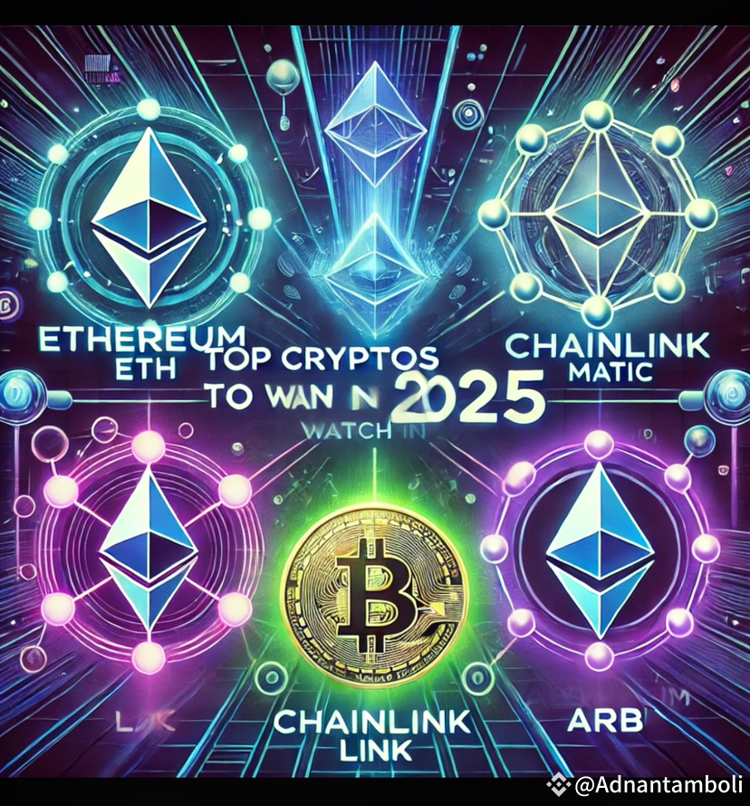 🚀 Top Cryptos to Watch in 2025 1️⃣ Ethereum (ETH): Leading ...