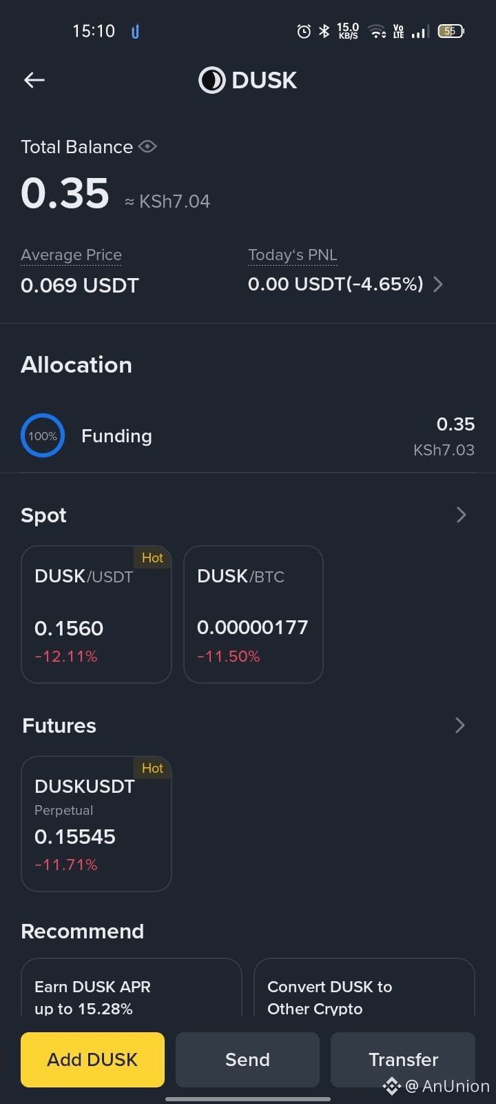 Profil AnUnion | Binance Square